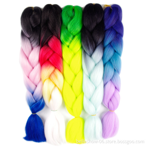 Hot sell jumbo-hair-braid sup x hair jumbo braiding pack